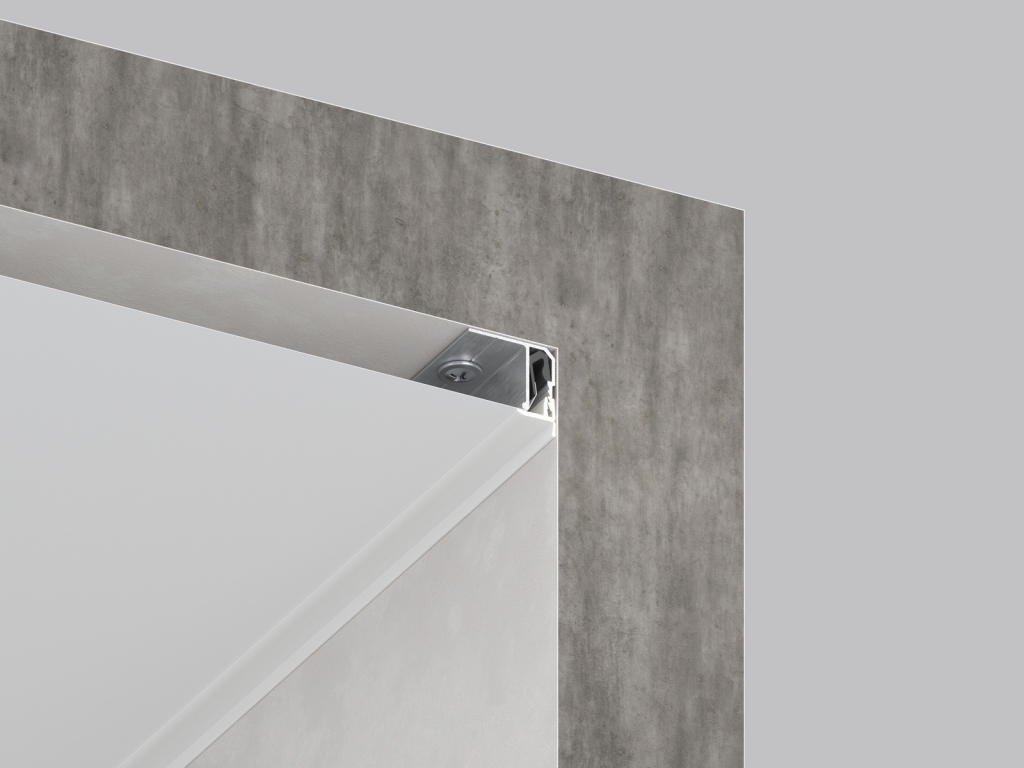 02-8 LIGHT PROFIL DE BASE «EURO» (POUR PLAFOND)