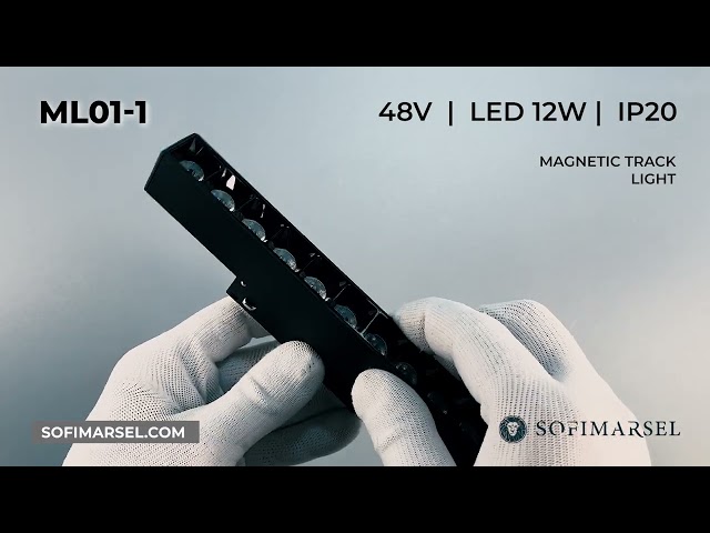 ML01-1/ML01-3 LUMINAIRE SUR RAIL MAGNÉTIQUE