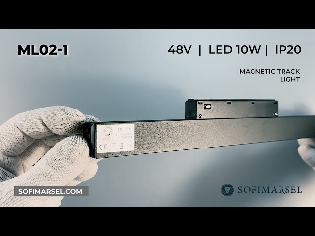 ML02-1/ML02-3 LUMINAIRE SUR RAIL MAGNÉTIQUE