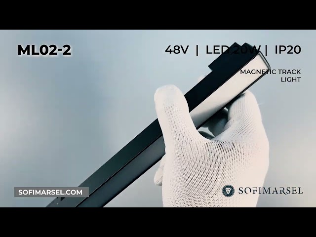 ML02-2/ML02-4 LUMINAIRE SUR RAIL MAGNÉTIQUE