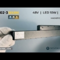 ML02-1/ML02-3 LUMINAIRE SUR RAIL MAGNÉTIQUE