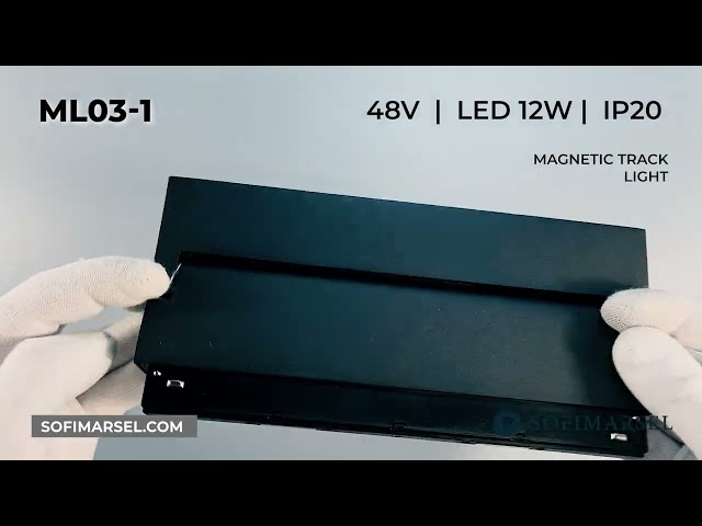 ML03-1 LUMINAIRE SUR RAIL MAGNÉTIQUE