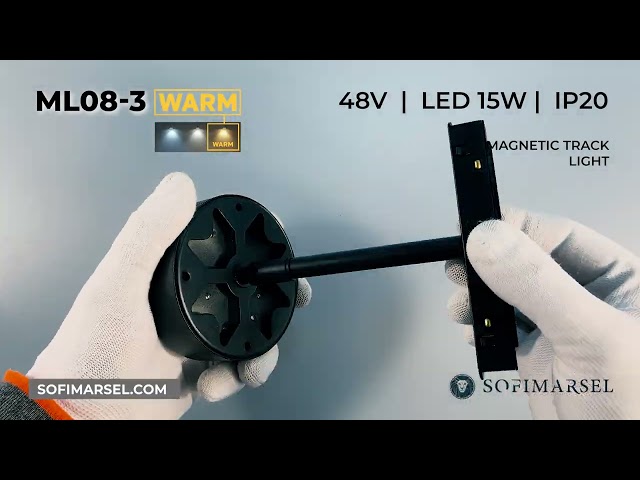 ML01-1/ML01-3 LUMINAIRE SUR RAIL MAGNÉTIQUE