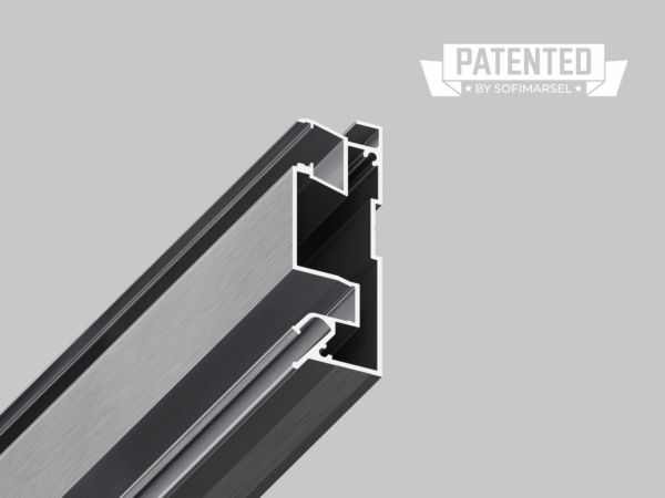 05-8 MULTISNAP PROFIL POUR L'INSTALLATION DE PLAFONDS À DEUX NIVEAUX AVEC DIFFUSEUR 12MM