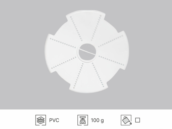 16 PLATEFORME POUR LE LUSTRE 200X200 MM