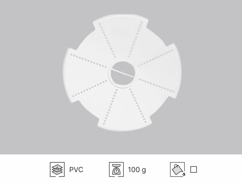 16 PLATEFORME POUR LE LUSTRE 200X200 MM