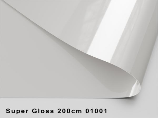 60 SUPER GLOSS WHITE 200CM