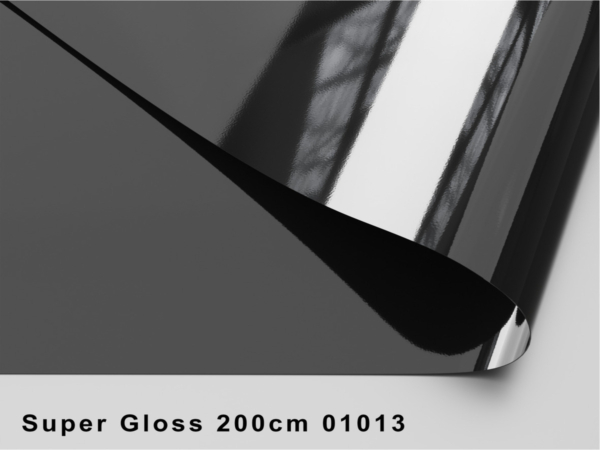62 SUPER GLOSS BLACK 200CM