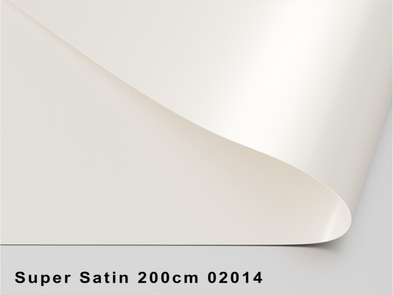 63 SUPER SATIN WHITE 200CM