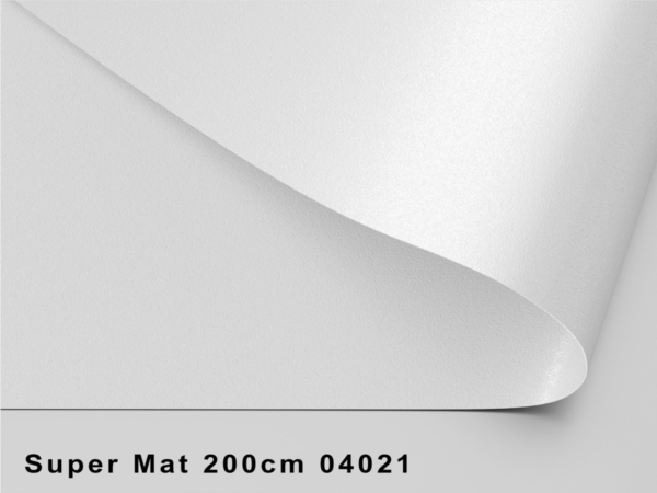 64 SUPER MAT WHITE 200CM