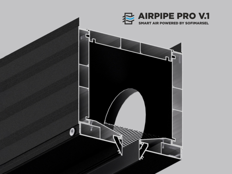 AIRPIPE PRO (PRIX PAR MÈTRE DE DIFFUSEUR PRÉFABRIQUÉ)